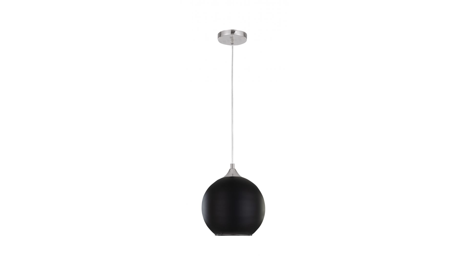 NOWOCZESNA LAMPA WISZĄCA CZARNA LOBOS D20 Lumina Deco