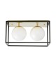 NOWOCZESNA LAMPA SUFITOWA ZŁOTY PLAFON MALDINI W2