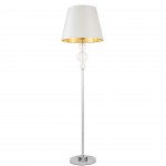 LAMPA STOJĄCA PODŁOGOWA SREBRNA MURANEO