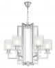 NOWOCZESNA LAMPA WISZĄCA CHROMOWANA MANHATTAN W6