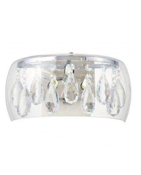 LAMPA ŚCIENNA KINKIET NOWOCZESNY TOSSO CLEAR W1