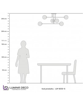 NOWOCZESNA LAMPA WISZĄCA BERSAGO W6