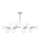NOWOCZESNA LAMPA WISZĄCA CHROMOWANA PETRICA W16