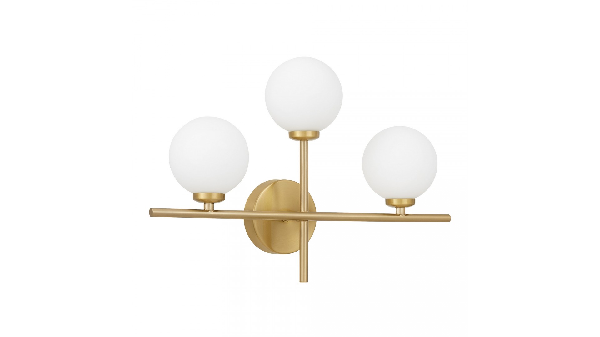 LAMPA ŚCIENNA KINKIET NOWOCZESNY MOSIĘŻNY MARSIADA TRIO NEO