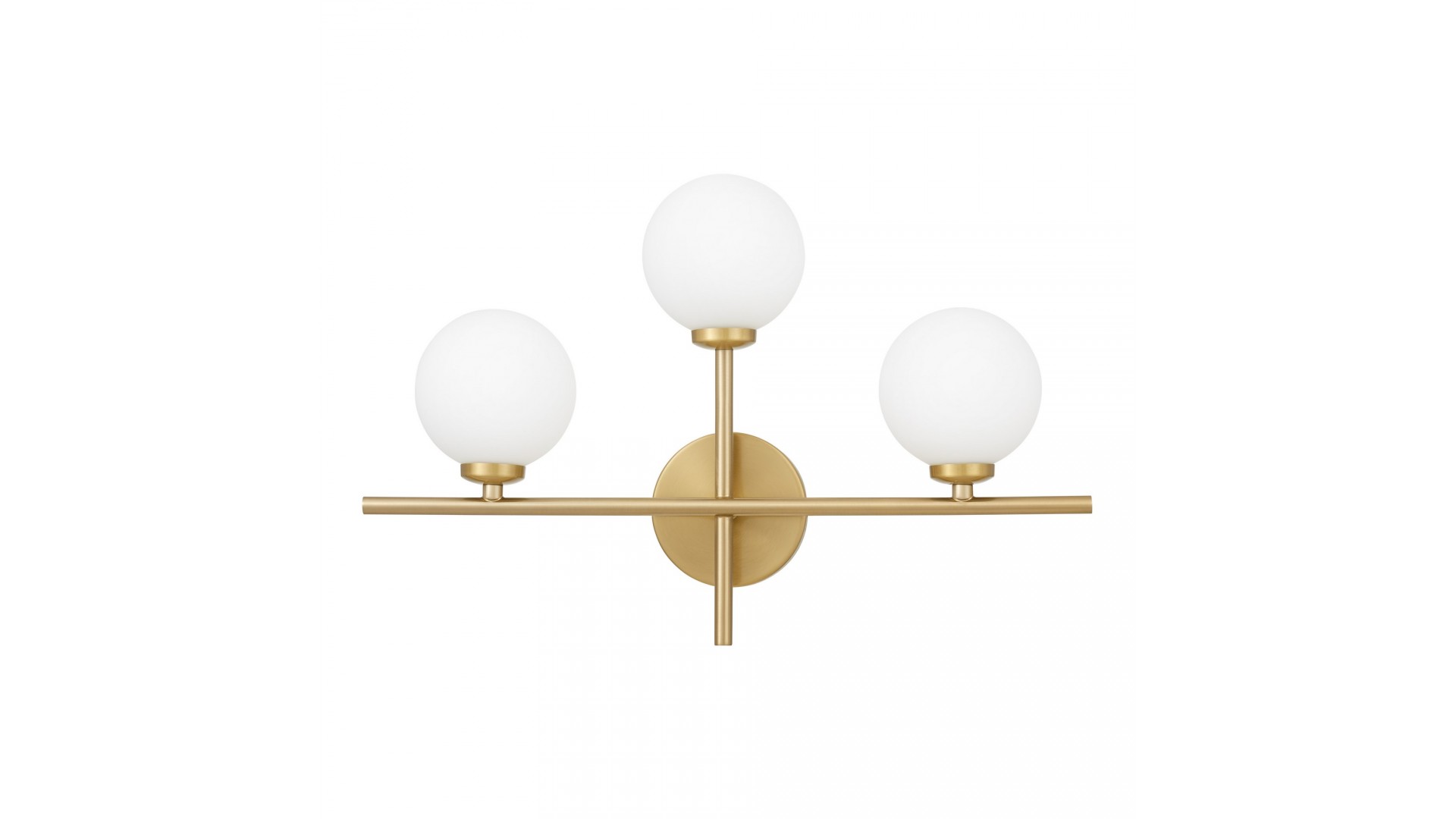 LAMPA ŚCIENNA KINKIET NOWOCZESNY MOSIĘŻNY MARSIADA TRIO NEO