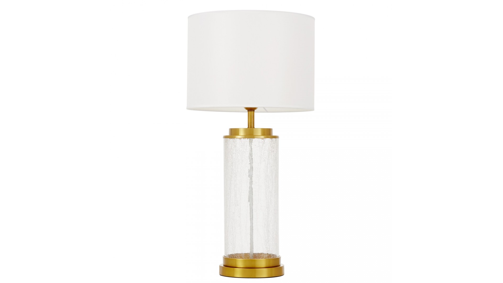 LAMPA NOCNA GLAMOUR BIAŁO-MOSIĘŻNA POSITANO