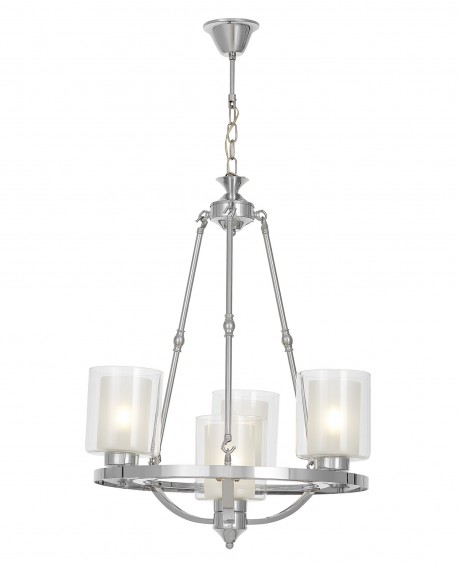 LAMPA WISZĄCA LOFT CHROMOWANA SANTINI W4