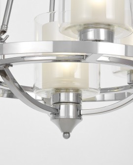 LAMPA WISZĄCA LOFT CHROMOWANA SANTINI W4