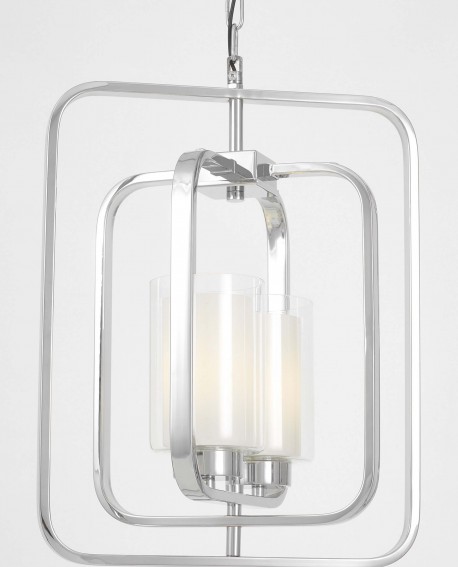 LAMPA WISZĄCA LOFT CHROMOWANA CHICAGO W2