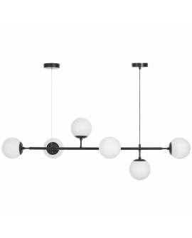 NOWOCZESNA LAMPA WISZĄCA CZARNO-BIAŁA CEREDO W6