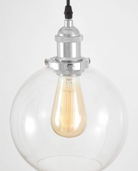 LAMPA WISZĄCA LOFT CHROMOWANA NAVARRO W1