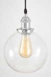 LAMPA WISZĄCA LOFT CHROMOWANA NAVARRO W1