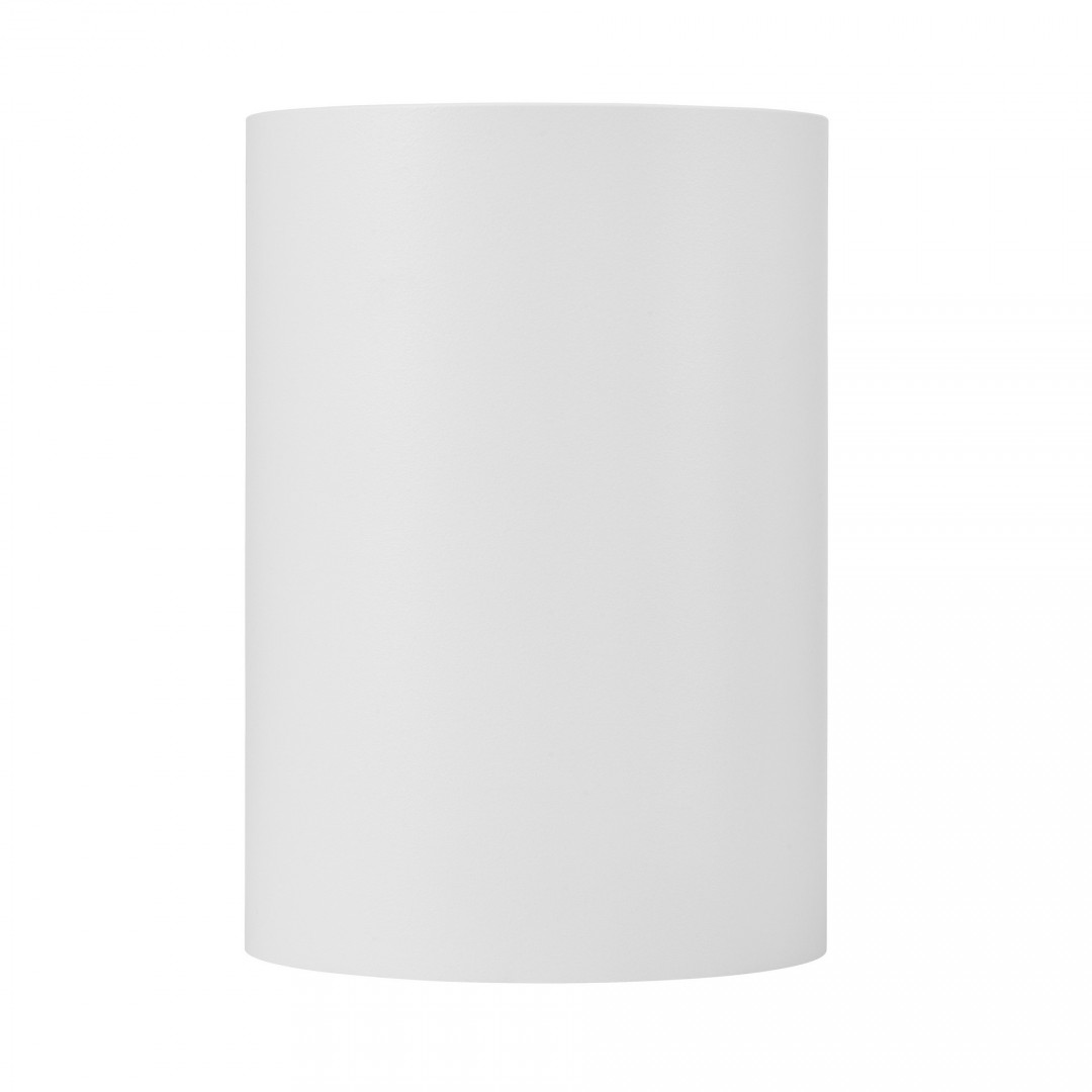 minimalistyczna lampa sufitowa natynkowa typu spot tuba w białym kolorze z regulowanym światłem model Nati W1 marki Lampit