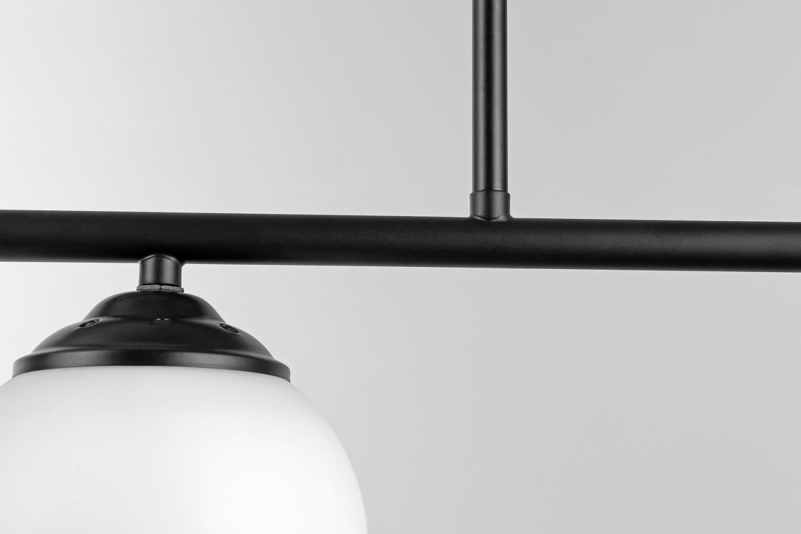 designerska lampa sufitowa wisząca czarna geometryczny układ kloszy do nowoczesnych wnętrz Lampit Fino W3