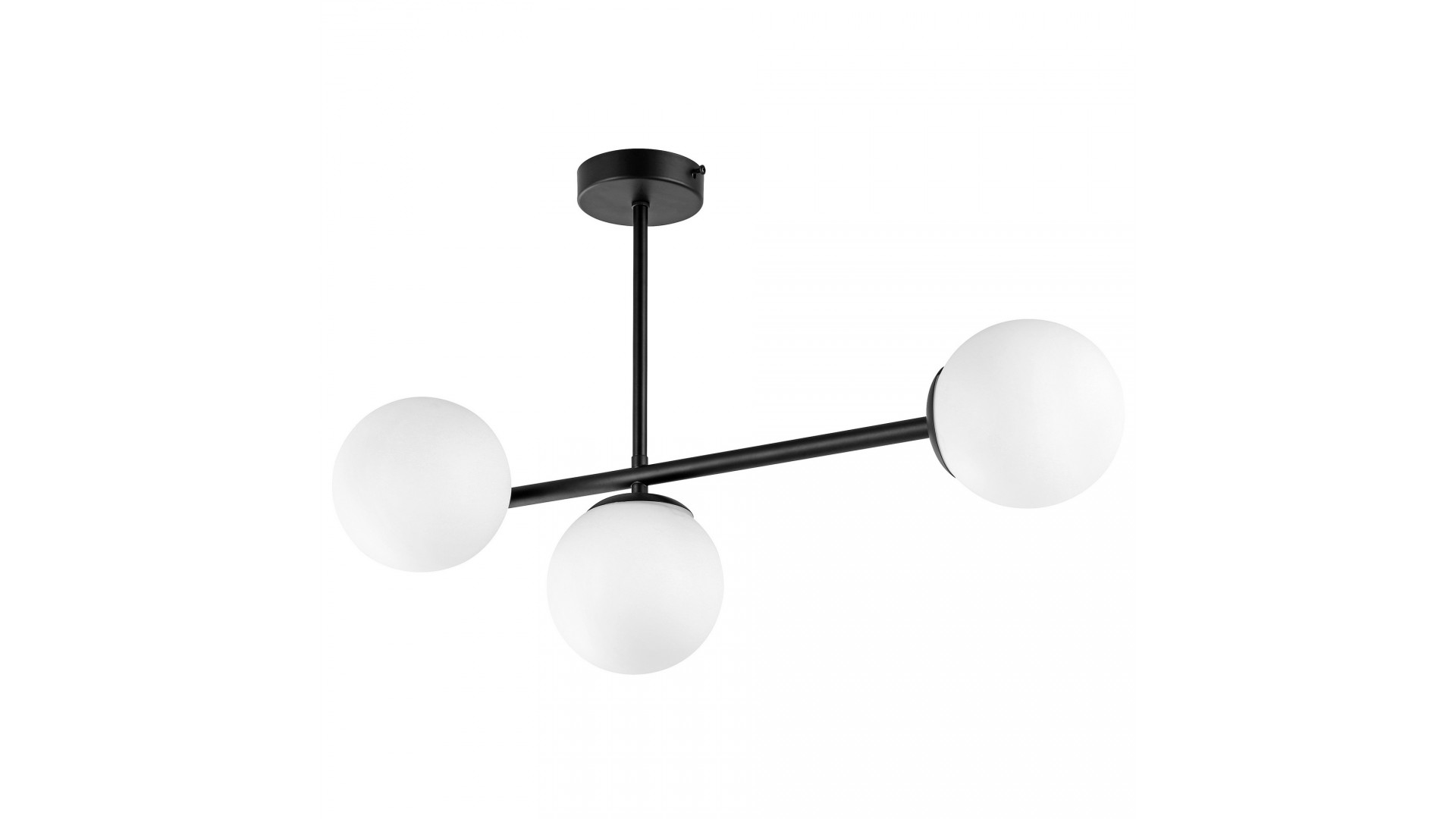 NOWOCZESNA LAMPA SUFITOWA WISZĄCA CZARNA LEDO W3 LONG