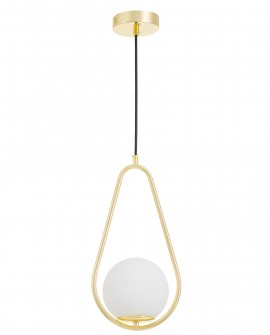 NOWOCZESNA LAMPA WISZĄCA KLASYCZNE ZŁOTO VERO 1C