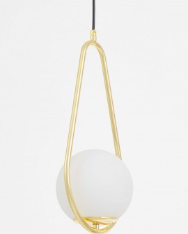 NOWOCZESNA LAMPA WISZĄCA KLASYCZNE ZŁOTO VERO 1C