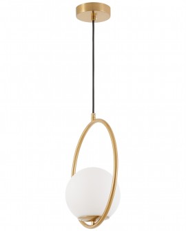 NOWOCZESNA LAMPA WISZĄCA SZCZOTKOWANE ZŁOTO VERO 1A