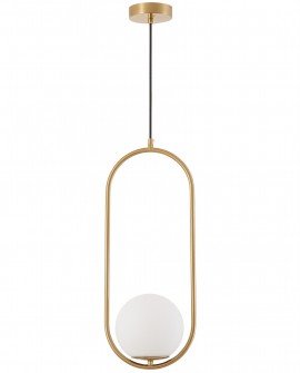 NOWOCZESNA LAMPA WISZĄCA SZCZOTKOWANE ZŁOTO VERO 1B
