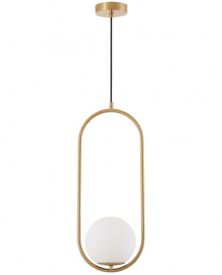NOWOCZESNA LAMPA WISZĄCA SZCZOTKOWANE ZŁOTO VERO 1B