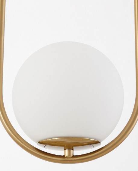 NOWOCZESNA LAMPA WISZĄCA SZCZOTKOWANE ZŁOTO VERO 1B
