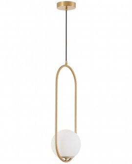 NOWOCZESNA LAMPA WISZĄCA SZCZOTKOWANE ZŁOTO VERO 1B