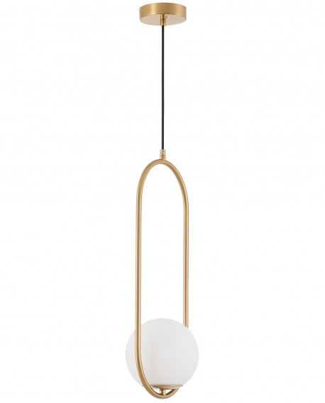 NOWOCZESNA LAMPA WISZĄCA SZCZOTKOWANE ZŁOTO VERO 1B