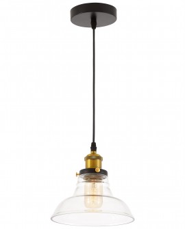 LAMPA WISZĄCA ZWIS CZARNY BAO
