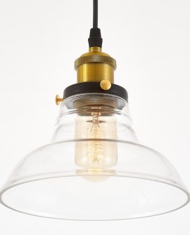 LAMPA WISZĄCA ZWIS CZARNY BAO
