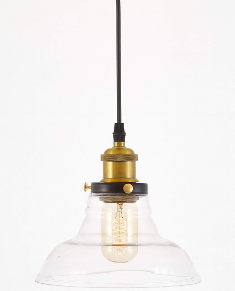 LAMPA WISZĄCA ZWIS CZARNY BAO