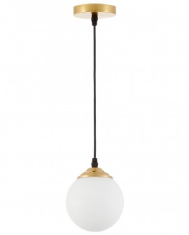 NOWOCZESNA LAMPA WISZĄCA SZCZOTKOWANE ZŁOTO FINO W1