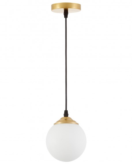 NOWOCZESNA LAMPA WISZĄCA SZCZOTKOWANE ZŁOTO FINO W1