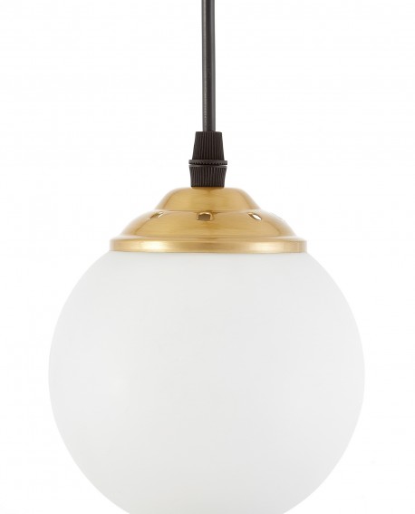 NOWOCZESNA LAMPA WISZĄCA SZCZOTKOWANE ZŁOTO FINO W1