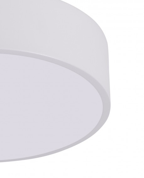 NOWOCZESNA LAMPA SUFITOWA PLAFON BIAŁY NEVO D30