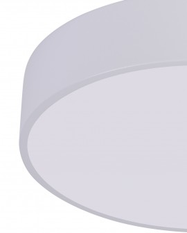 NOWOCZESNA LAMPA SUFITOWA PLAFON BIAŁY NEVO D40