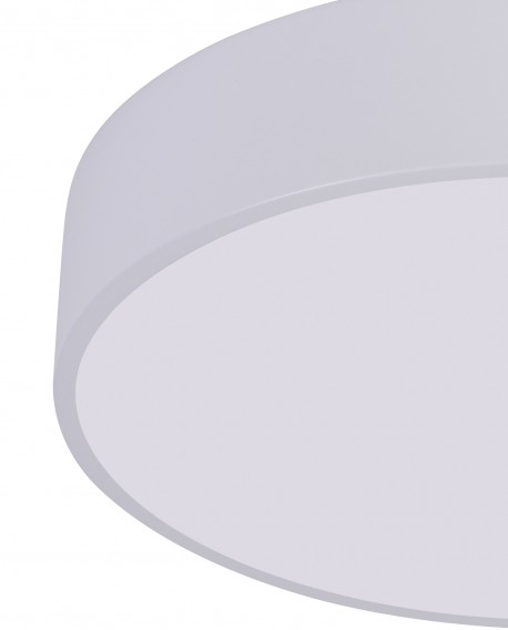 NOWOCZESNA LAMPA SUFITOWA PLAFON BIAŁY NEVO D40
