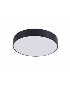 NOWOCZESNA LAMPA SUFITOWA PLAFON CZARNY NEVO D50