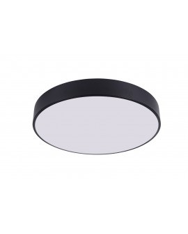 NOWOCZESNA LAMPA SUFITOWA PLAFON CZARNY NEVO D60