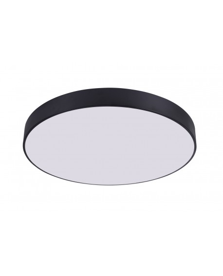 NOWOCZESNA LAMPA SUFITOWA PLAFON CZARNY NEVO D78