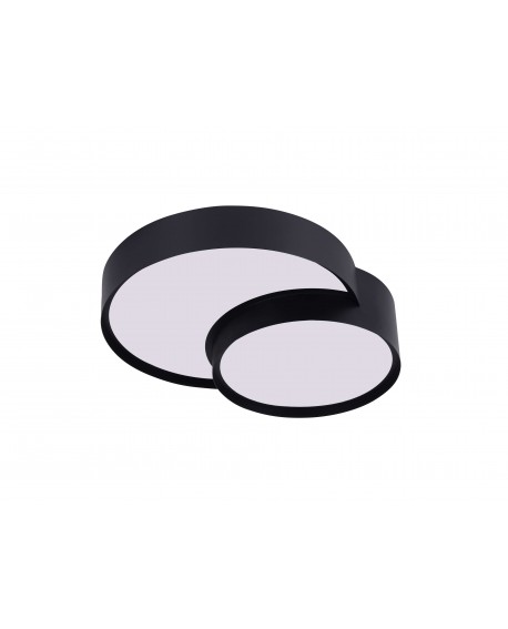 NOWOCZESNA LAMPA SUFITOWA PLAFON CZANY NEVO DUO D40