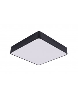 NOWOCZESNA LAMPA SUFITOWA PLAFON CZARNY ARNO D50
