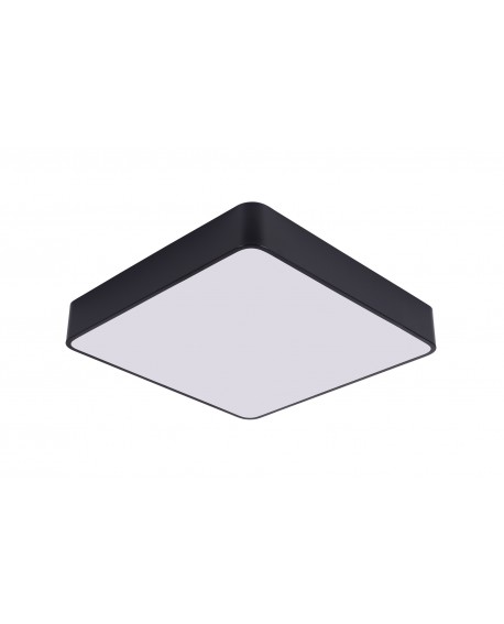 NOWOCZESNA LAMPA SUFITOWA PLAFON CZARNY ARNO D50