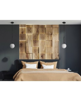 NOWOCZESNA LAMPA WISZĄCA CZARNA LEDO W1
