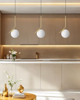 NOWOCZESNA LAMPA WISZĄCA KLASYCZNE ZŁOTO SORENTO D20