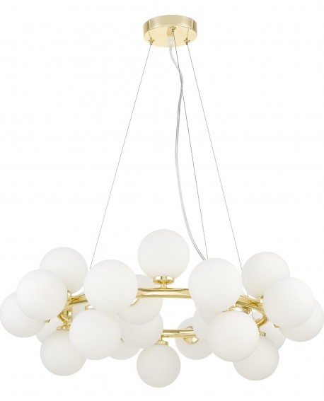 NOWOCZESNA LAMPA WISZĄCA KŁASYCZNE ZŁOTO MARSIADA W25