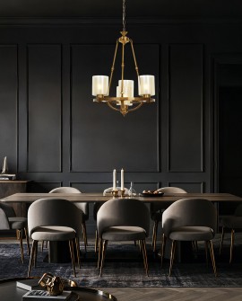 LAMPA WISZĄCA LOFT MOSIĘŻNA SANTINI W4