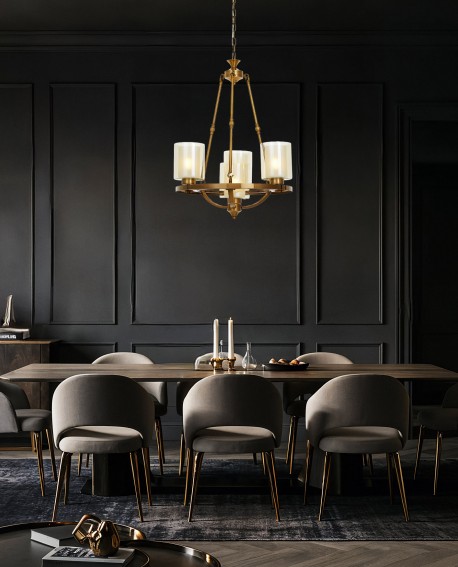 LAMPA WISZĄCA LOFT MOSIĘŻNA SANTINI W4