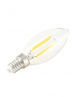 ŻARÓWKA LED FILAMENT E14/C37 MOC 3W 3000K