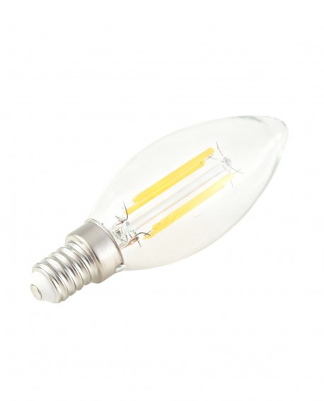 ŻARÓWKA LED FILAMENT E14/C37 MOC 3W 4000K