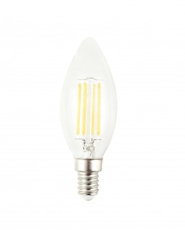 ŻARÓWKA LED FILAMENT E14/C37 MOC 6W 4000K